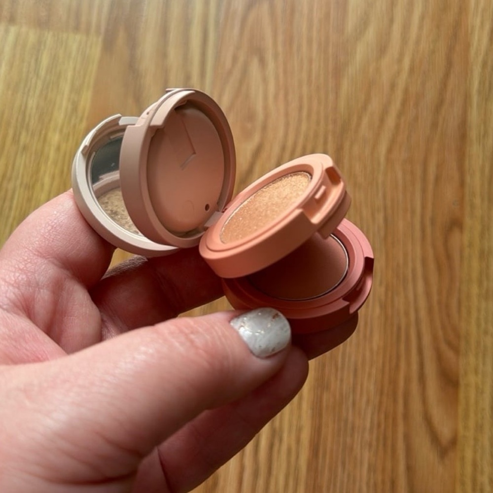 Kaja Beauty - Bento Bouncy Eyeshadow Trio - Peach Madeline